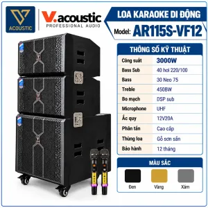 Professional full set model: AR115S-VF12