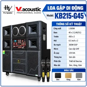 Loa gập di động model KB 215-G45