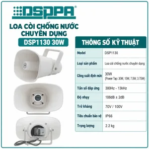 Loa thông báo hiệu DSPPA model DSP1130 30W
