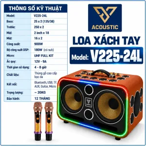 Loa xách tay V225-24L