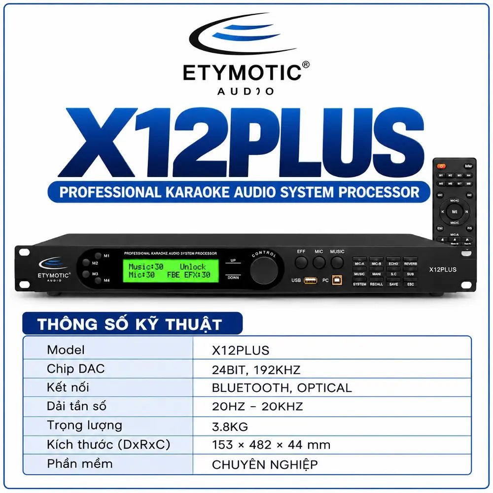 Vang số Etymotic Model X12Plus