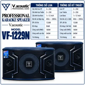 Loa bass 30 hiệu V.acoustic Model VF-1229N