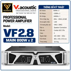 Đẩy CS hiệu V.acoustic Model VF2.8