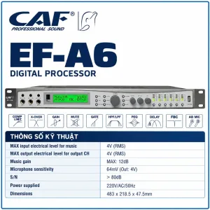 Vang số hiệu CAF model A6