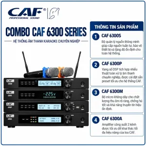 Combo CAF 6300 Seri: 6300S, 6300P, 6300M, 6300A