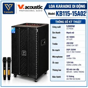 Loa di động model KB115-15A02