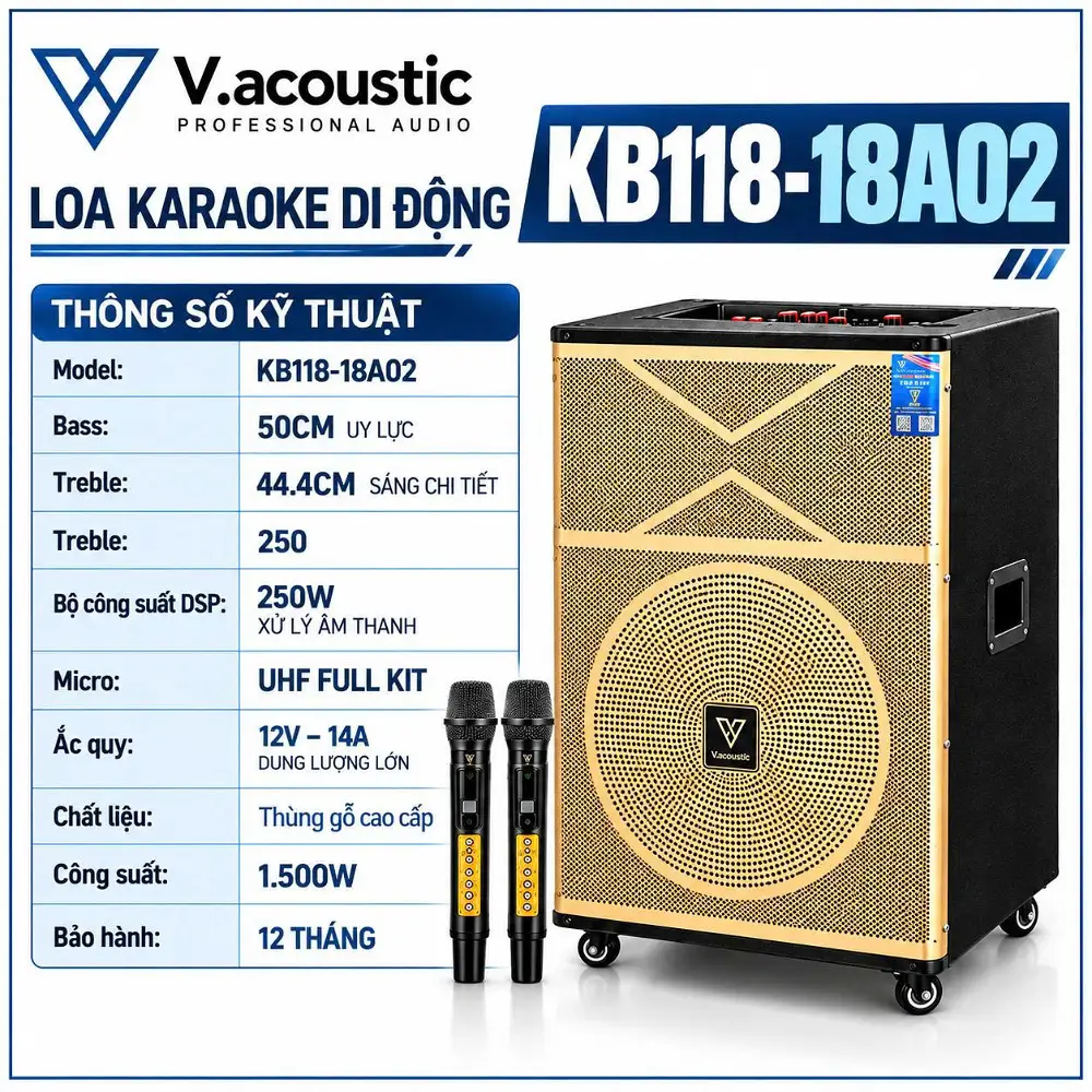 Loa di động Model KB118-18A02