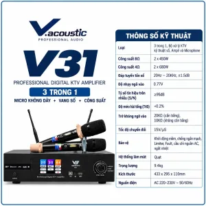 Ampli liền CS 3in1 hiệu V Model V3