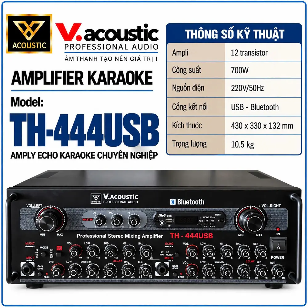 Ampli hiệu V.acoustic Model TH-444