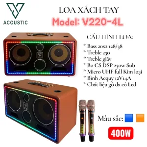Loa xách tay Model V220 - 4L