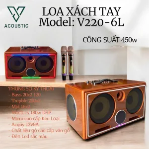 Loa xách tay Model V220 - 6L