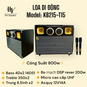 Loa di động model KB215 - T15