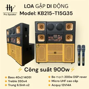 Loa gập di động model KB215 - 156G45